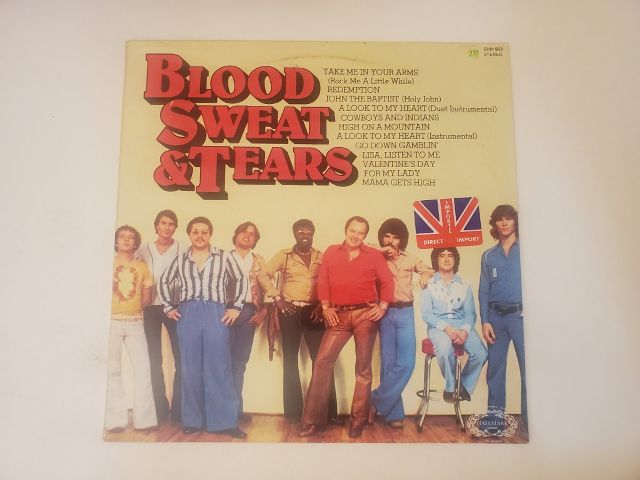 Blood, Sweat & Tears Blood, Sweat & Tears vinyl record