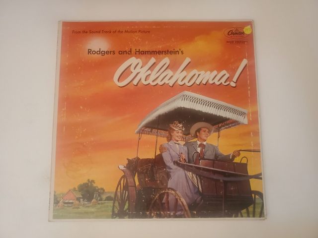 Rodgers and Hammerstein Oklahoma vinyl record