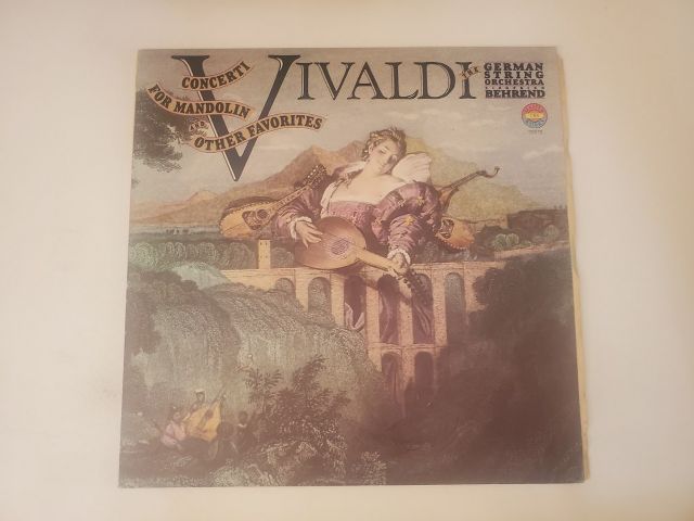 Vivaldi Concerti for Mandolin and Other Favorites vinyl record