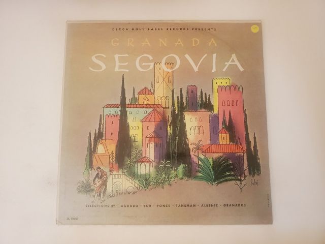 Andres Segovia Granada vinyl record