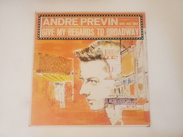 Andre Previn Give My Regards to Broadway vinyl record