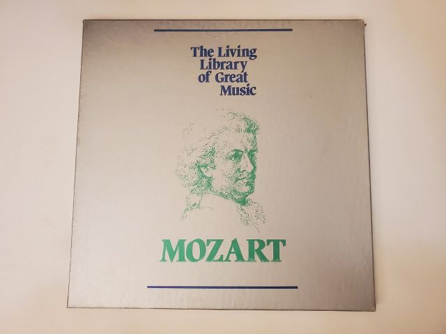 Mozart The Living Library of Great Music vinyl record