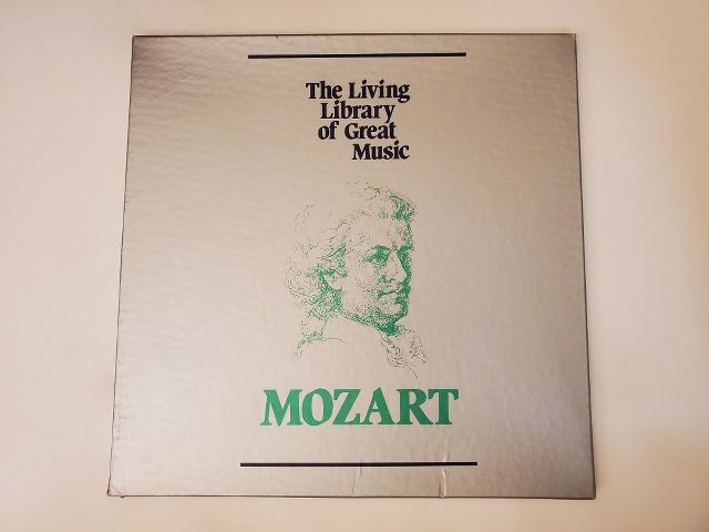 Mozart The Living Library of Great Music vinyl record