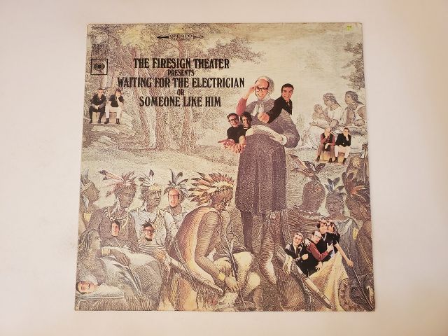 The Firesign Theater Waiting for the Electrician or Someone Like Him vinyl record
