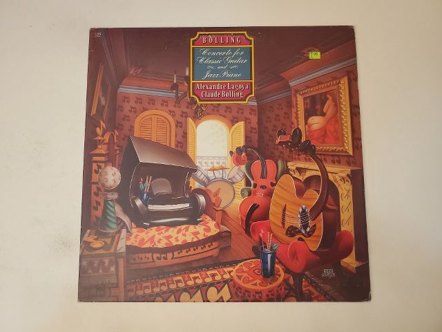 Claude Bolling, Alexandre Lagoya Concerto for Classic Guitar and Jazz Piano vinyl record