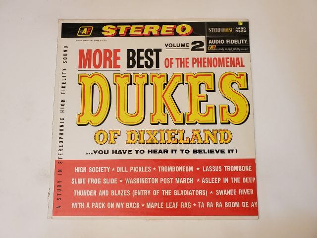 Dukes of Dixieland More Best of the Phenomenal Dukes of Dixieland Volume 2 vinyl record