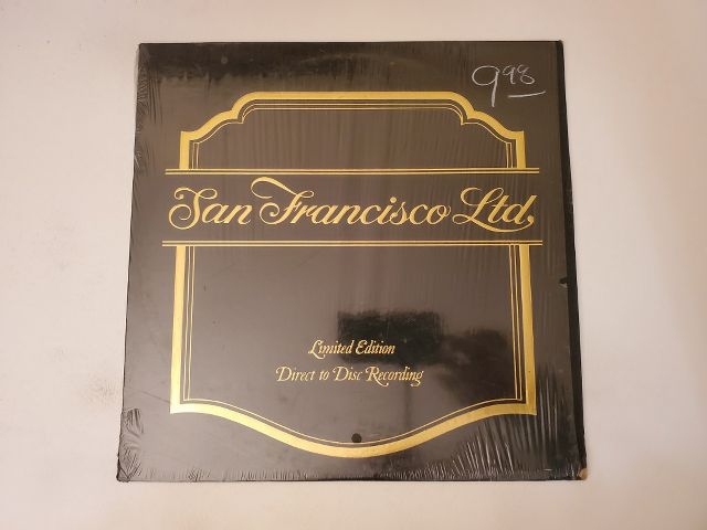 San Francisco Ltd. Limited Edition Direct to Disc Recording vinyl record