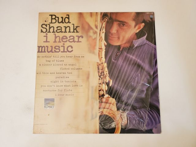 Bud Shank I Hear Music vinyl record