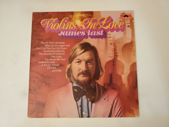 James Last Violins In Love vinyl record