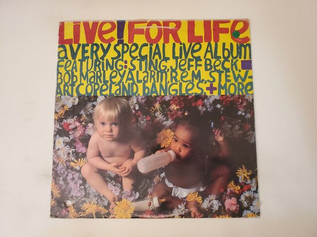 Various Artists Live! For Life vinyl record