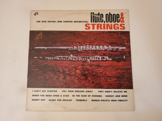 The Bud Shank/Bob Cooper Orchestra Flute, Oboe & Strings vinyl record