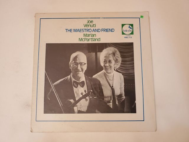 Joe Venuti and Marian McPartland The Maestro and Friend vinyl record