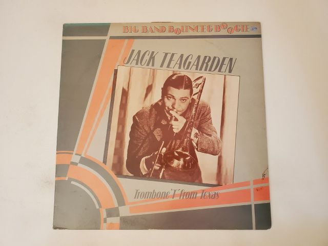 Jack Teagarden Trombone 'T' from Texas vinyl record