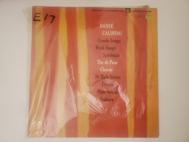 The De Paur Chorus Dans? Calinda! vinyl record