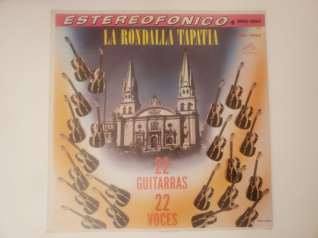 La Rondalla Tapat?a 22 Guitarras 22 Voces vinyl record