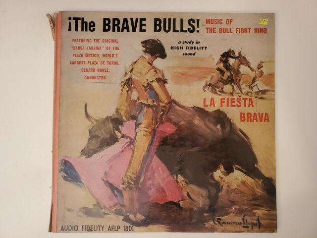 Genaro Nu?ez ?The Brave Bulls! vinyl record