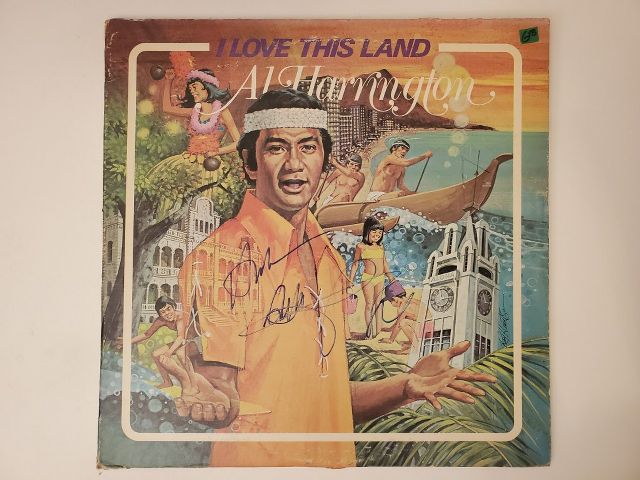 Al Harrington I Love This Land vinyl record
