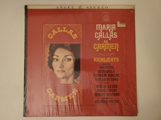 Maria Callas Maria Callas as Carmen - Highlights vinyl record