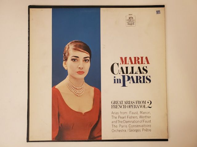 Maria Callas Maria Callas in Paris: Great Arias from French Opera Vol. 2 vinyl record