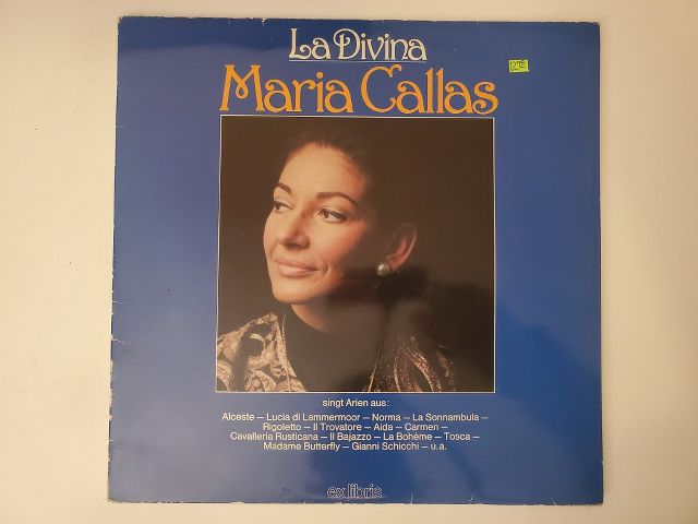 Maria Callas La Divina vinyl record