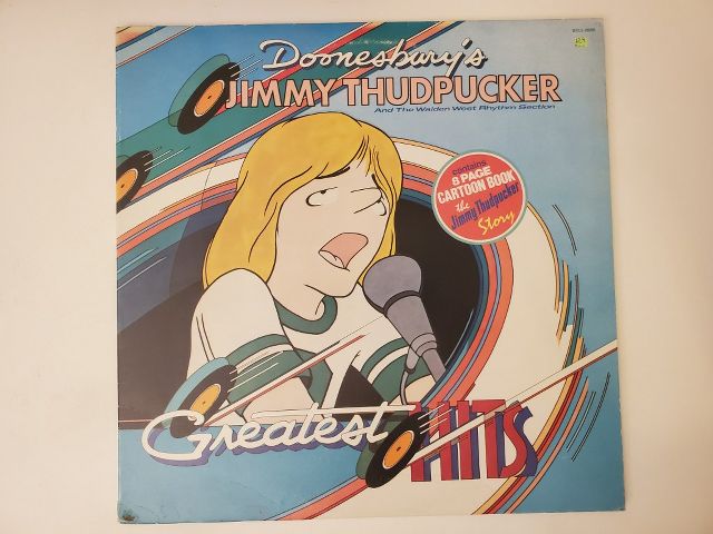 Jimmy Thudpucker Greatest Hits vinyl record