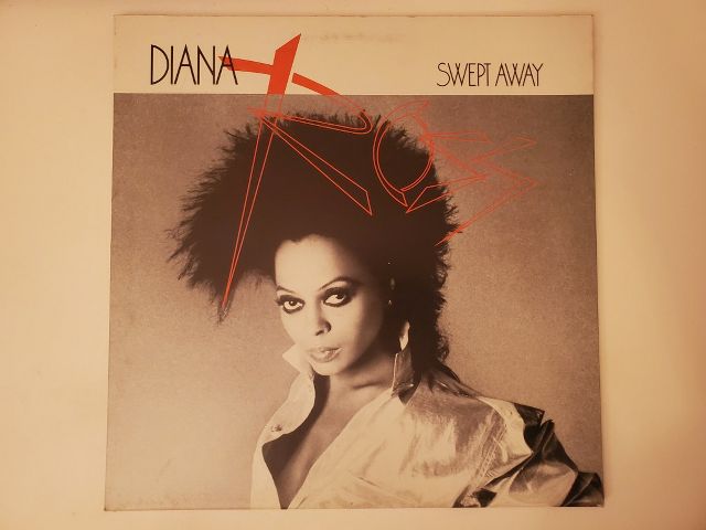 Diana Ross Swept Away vinyl record