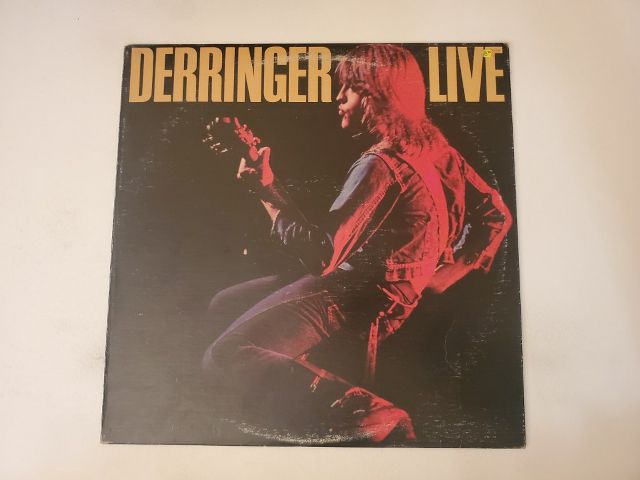 Rick Derringer Live vinyl record
