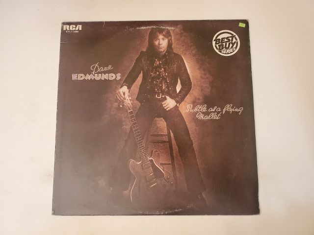 Dave Edmunds Subtle as a Flying Mallet vinyl record