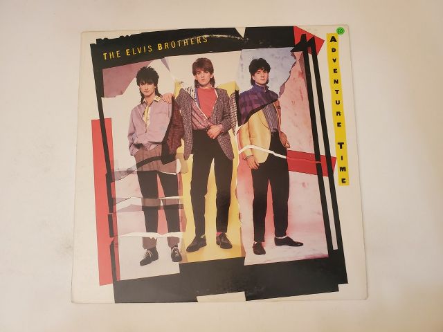 The Elvis Brothers Adventure Time vinyl record