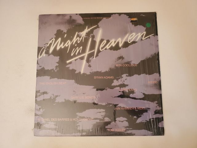 Various Artists A Night in Heaven (Original Motion Picture Soundtrack) vinyl record