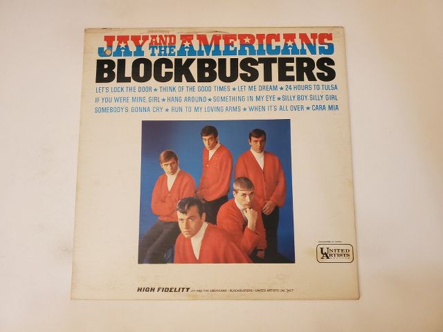 Jay and the Americans Blockbusters vinyl record