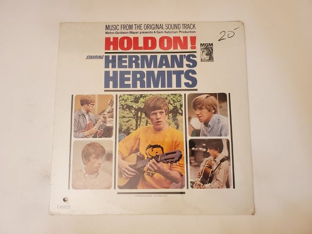 Herman's Hermits Hold On vinyl record