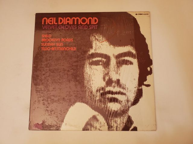 Neil Diamond Velvet Gloves and Spit vinyl record