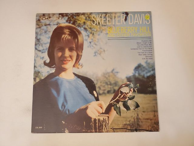 Skeeter Davis Blueberry Hill and Other Favorites vinyl record