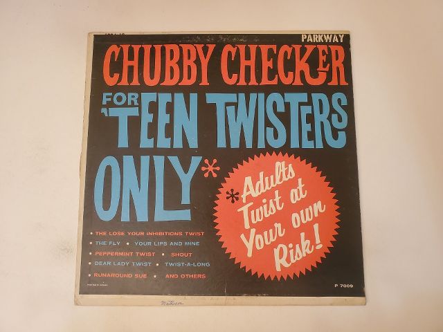 Chubby Checker For 'Teen Twisters Only vinyl record