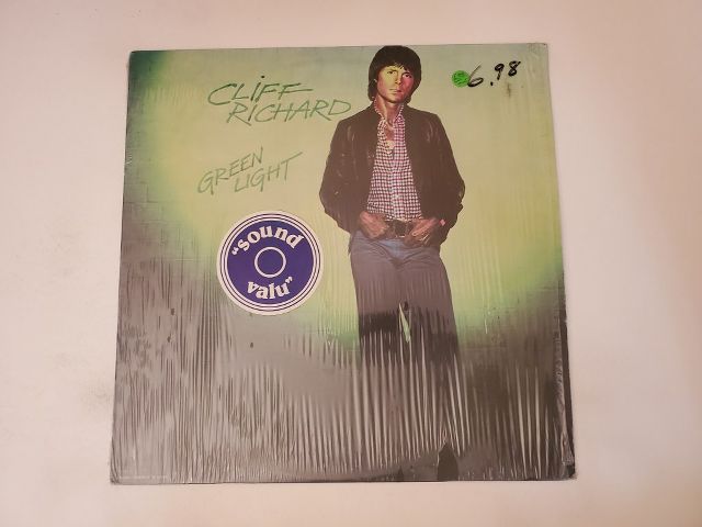 Cliff Richard Green Light vinyl record