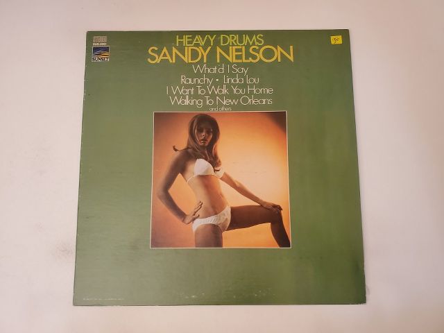 Sandy Nelson Heavy Drums vinyl record