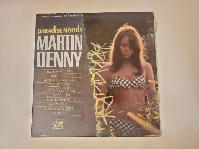 Martin Denny Paradise Moods vinyl record