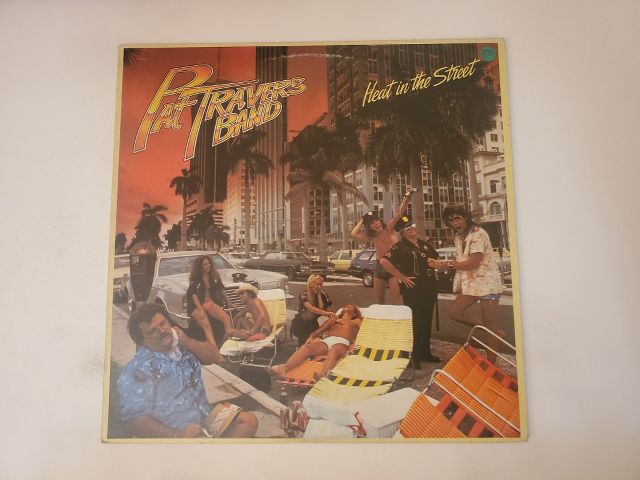 Pat Travers Band Heat in the Street vinyl record