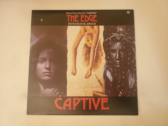 The Edge with Michael Brook Captive vinyl record