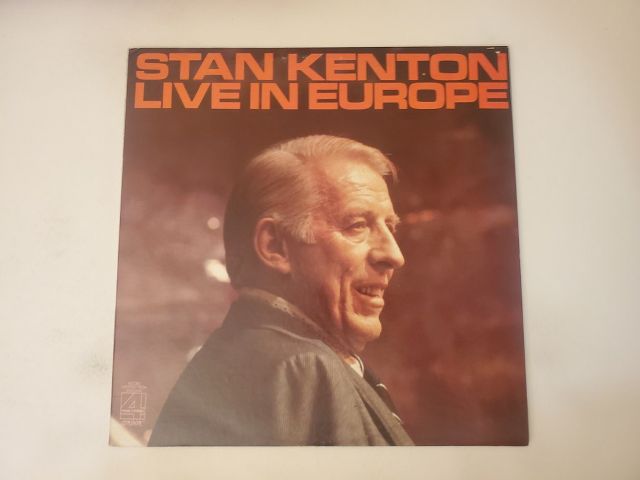 Stan Kenton Live in Europe vinyl record