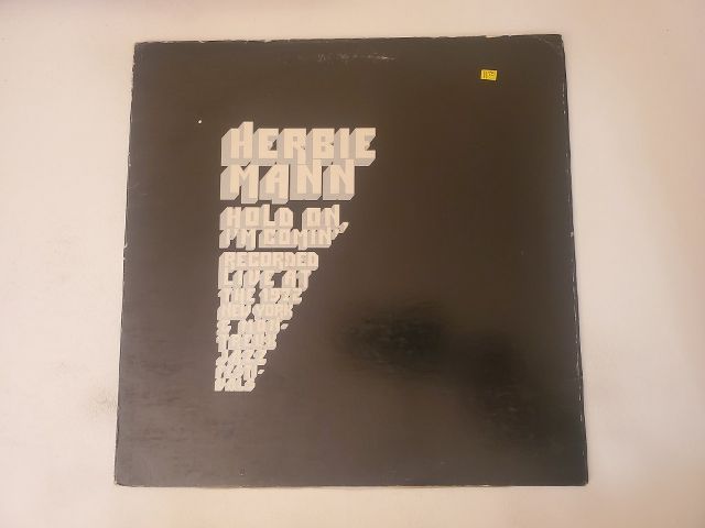 Herbie Mann Hold On, I'm Comin' vinyl record