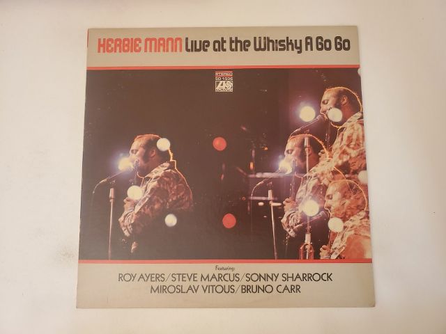 Herbie Mann Live at the Whisky A Go Go vinyl record