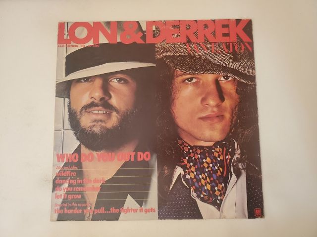 Lon & Derrek Van Eaton Who Do You Out Do vinyl record