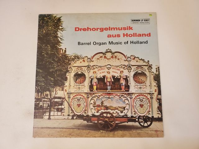 Unknown Drehorgelmusik aus Holland vinyl record
