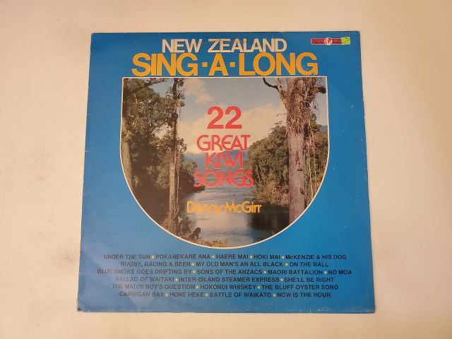 Danny McGirr New Zealand Sing-A-Long vinyl record