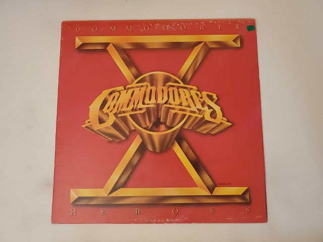 Commodores Heroes vinyl record