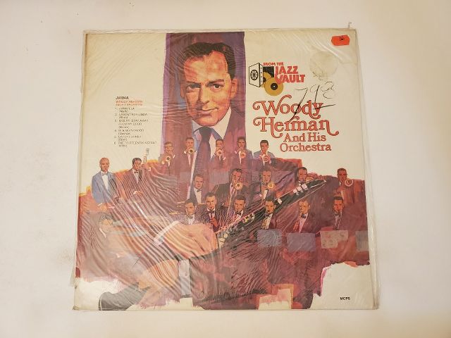 Woody Herman and His Orchestra From the Jazz Vault vinyl record