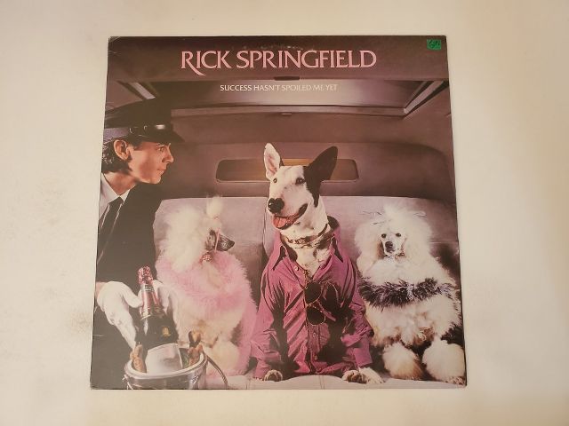 Rick Springfield Success Hasn't Spoiled Me Yet vinyl record