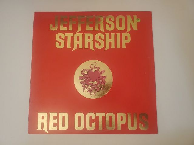 Jefferson Starship Red Octopus vinyl record